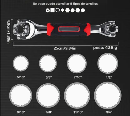 QuickFix | Llave Universal Multifuncional 48 en 1