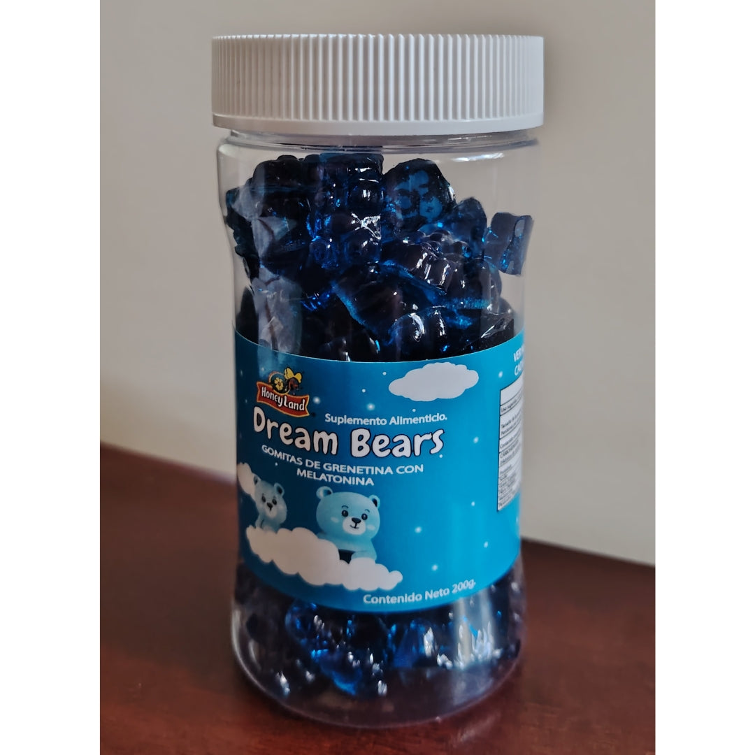 DREAM BEARS | Gomitas Con Melatonina Natural y Vitamina B6 Para Dormir Mejor ¡OFERTA 2x1!